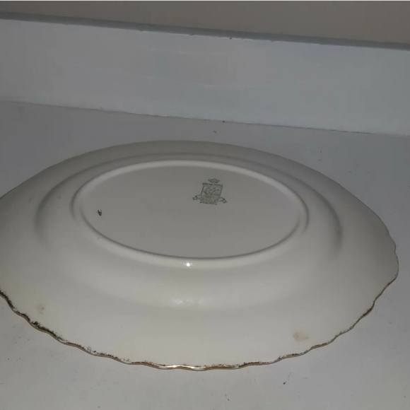 Vintage Cream Petal Grindley england plate ''A'' white/cream - Picture 3 of 7
